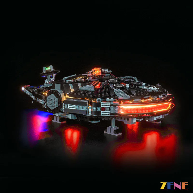 zene bricks Light Kit for The Dark Falcon 75389 LEGO Star Wars