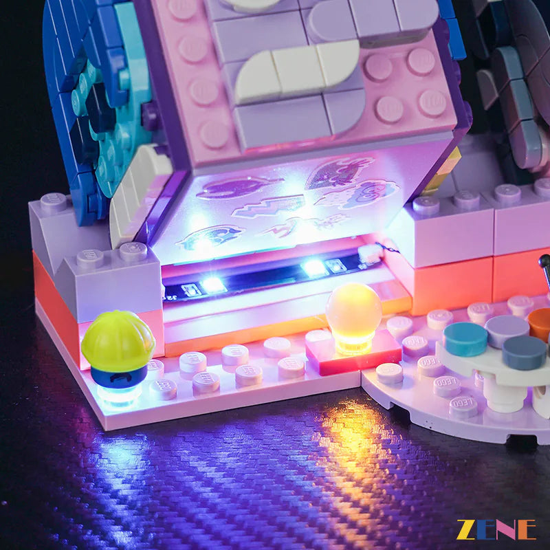 zene bricks Light Kit for LEGO Inside Out 2 Mood Cubes 43248