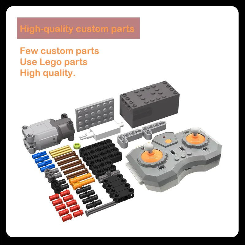 zene bricks Power Function for McLaren MCL39 F1 Car #42228