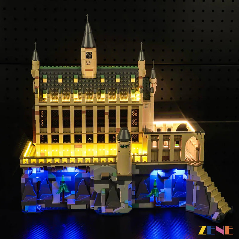 zene bricks Light Kit for Hogwarts Castle The Great Hall LEGO #76435 (Harry Potter)