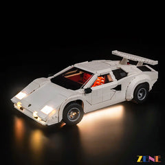 Light Kit for Lamborghini Countach 5000 Quattrovalvole LEGO #10337 Light Kit for Lamborghini Countach 5000 Quattrovalvole LEGO #10337
