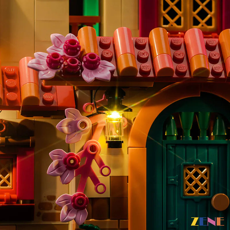 zene bricks Light Kit for The Magical Madrigal House LEGO #43245