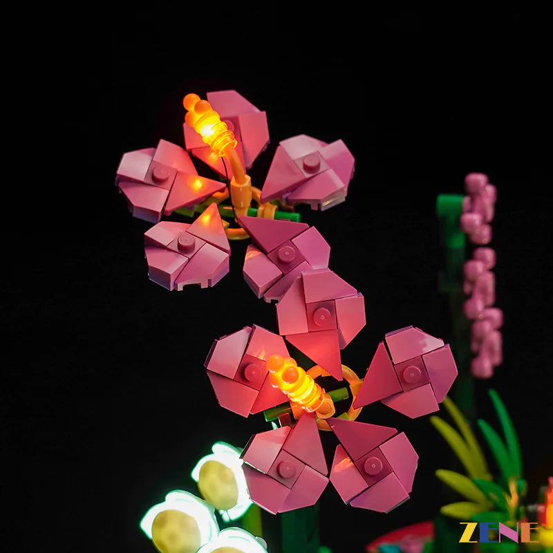 zene bricks Light Kit for LEGO Moana's Flowerpot #43252