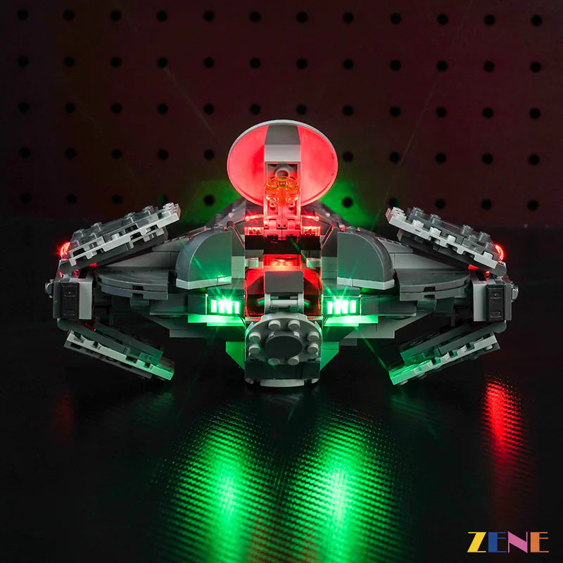 zene bricks Light Kit for LEGO Darth Maul's Sith Infiltrator #75383
