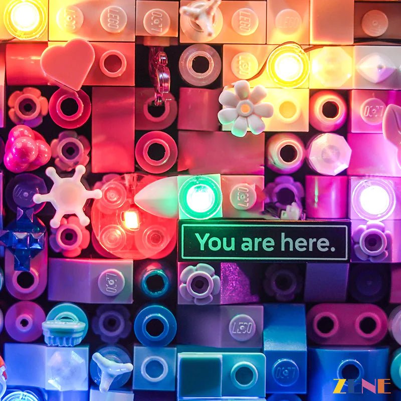 zene bricks Light Kit for LEGO Milky Way Galaxy #31212