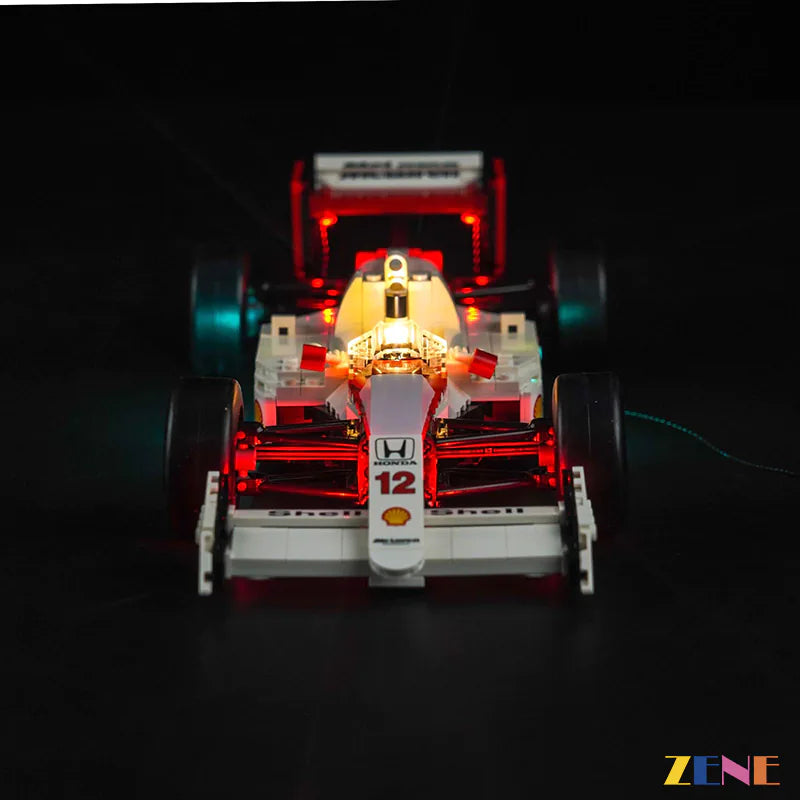 zene bricks Light Kit for LEGO McLaren MP44 Ayrton Senna #10330