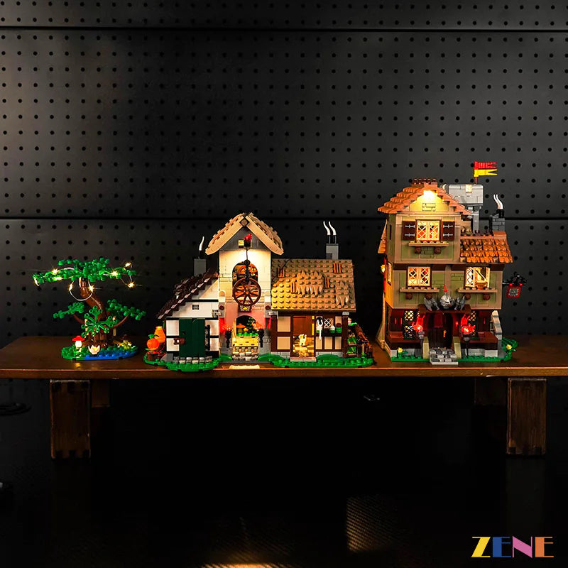 Light Kit for LEGO Medieval Town Square #10332 – ZENE