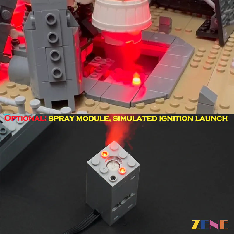 zene bricks Motorized Kit for LEGO Artemis Space Launch System NASA #10341