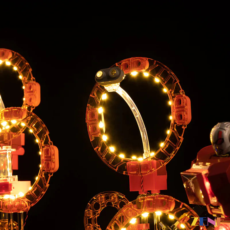 zene bricks Light Kit for LEGO Avengers: Endgame Final Battle 76323