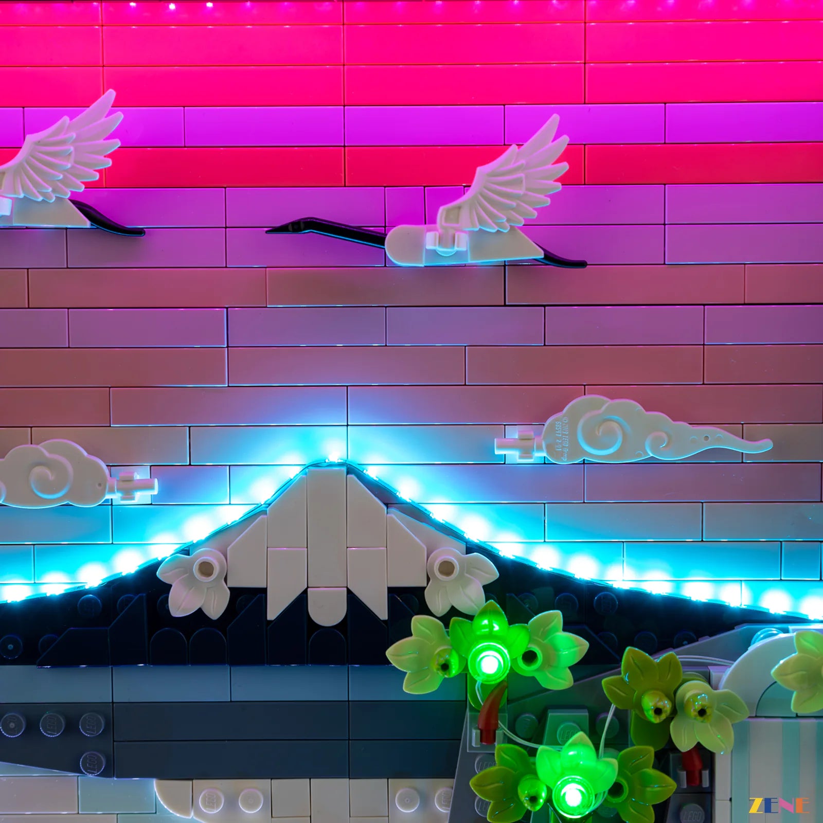 zene bricks LEGO Japanese Cherry Blossom Landscape #31218