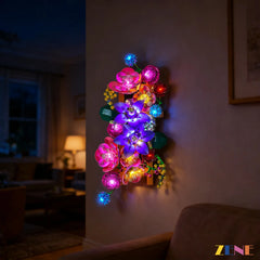 botanical gallery floral lighting display - ZENE Bricks Light Kit for LEGO® Botanical Flower Wall #11503