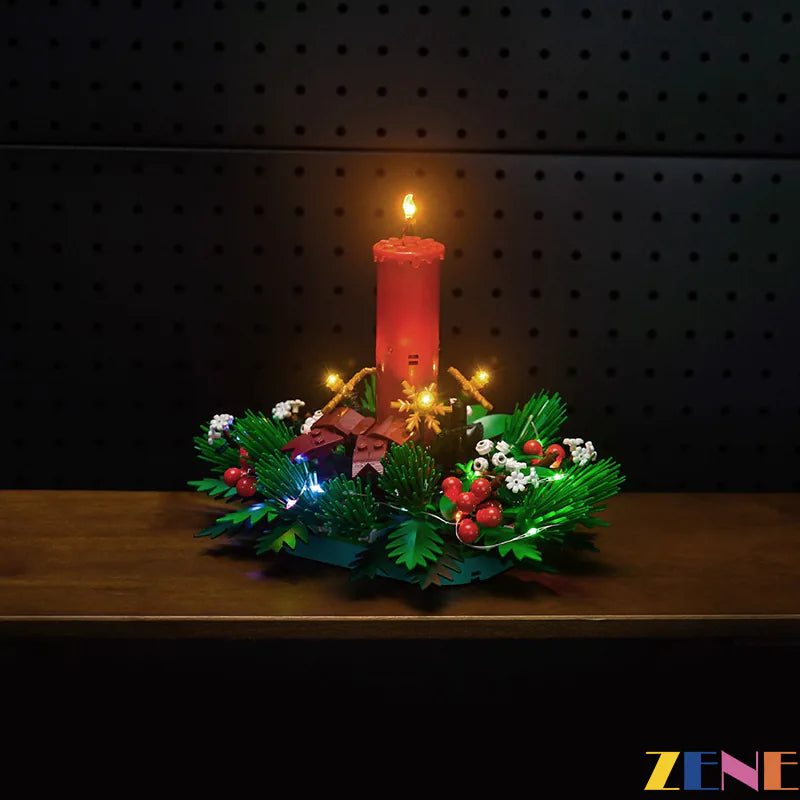 zene bricks Light Kit for LEGO Christmas Table Decoration #40743