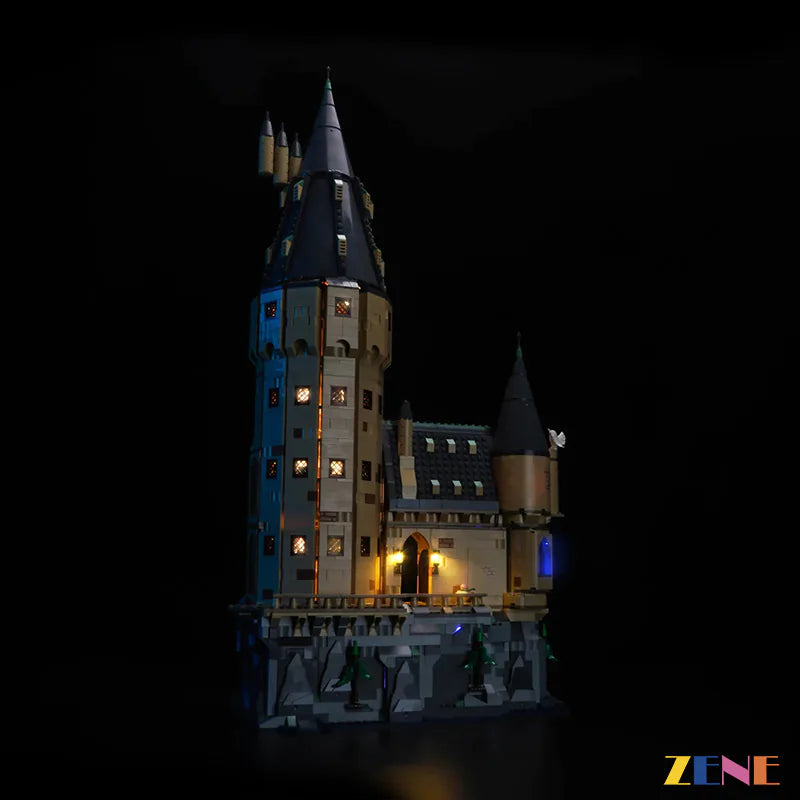 zene bricks Light Kit for LEGO The Main Tower Hogwarts Castle #76454