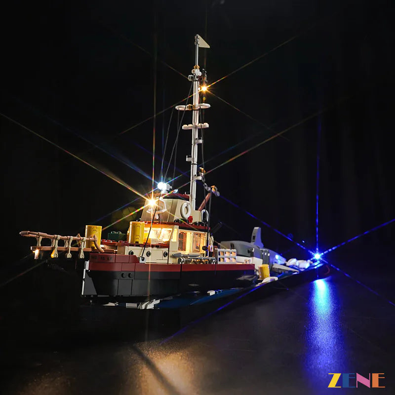 zene bricks Light Kit for LEGO Jaws #21350