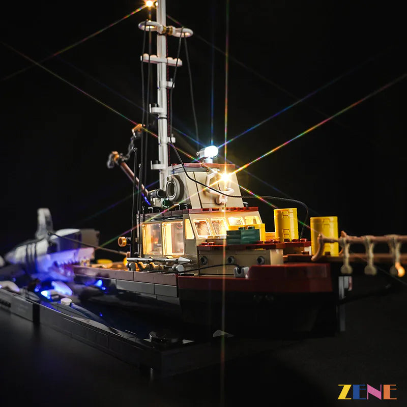 zene bricks Light Kit for LEGO Jaws #21350