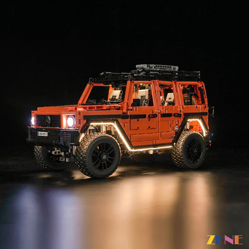 zene bricks Light Kit for Mercedes-Benz G 500 #42177 PROFESSIONAL Line LEGO