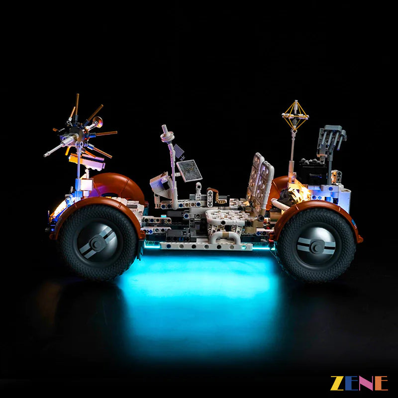 zene bricks Light Kit for LEGO NASA Apollo Lunar Roving Vehicle - LRV #42182