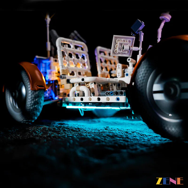 zene bricks Light Kit for LEGO NASA Apollo Lunar Roving Vehicle - LRV #42182