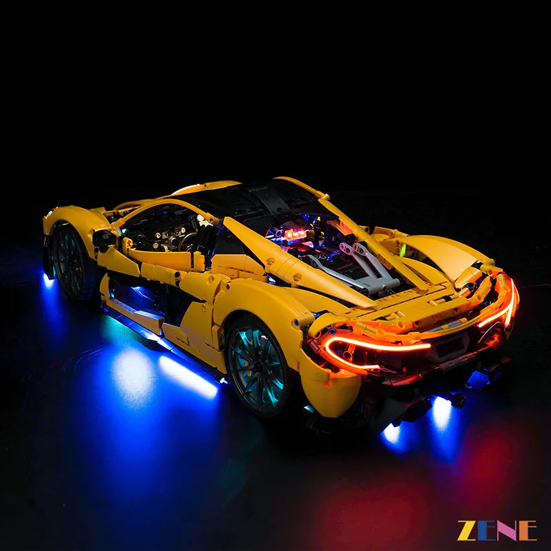 zene bricks Light Kit for LEGO McLaren P1 #42172 Tech