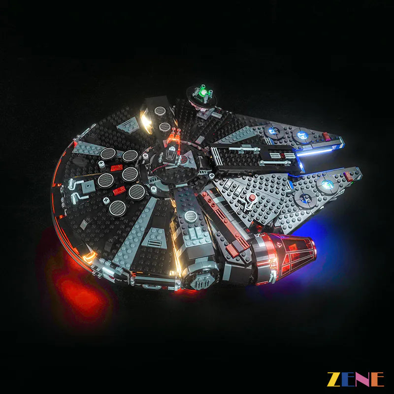zene bricks Light Kit for The Dark Falcon 75389 LEGO Star Wars