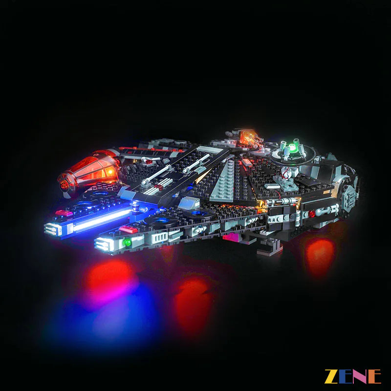 zene bricks Light Kit for The Dark Falcon 75389 LEGO Star Wars