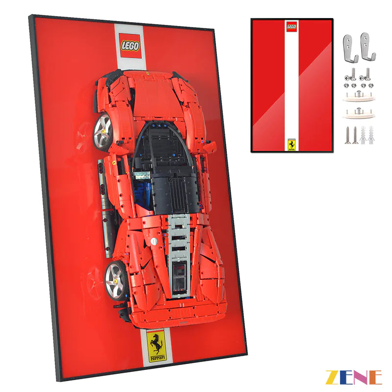 zene bricks Technics' Photo Frame Display Board for LEGO Cars