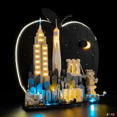 Light Kit for LEGO New York City - The Big Apple #21066