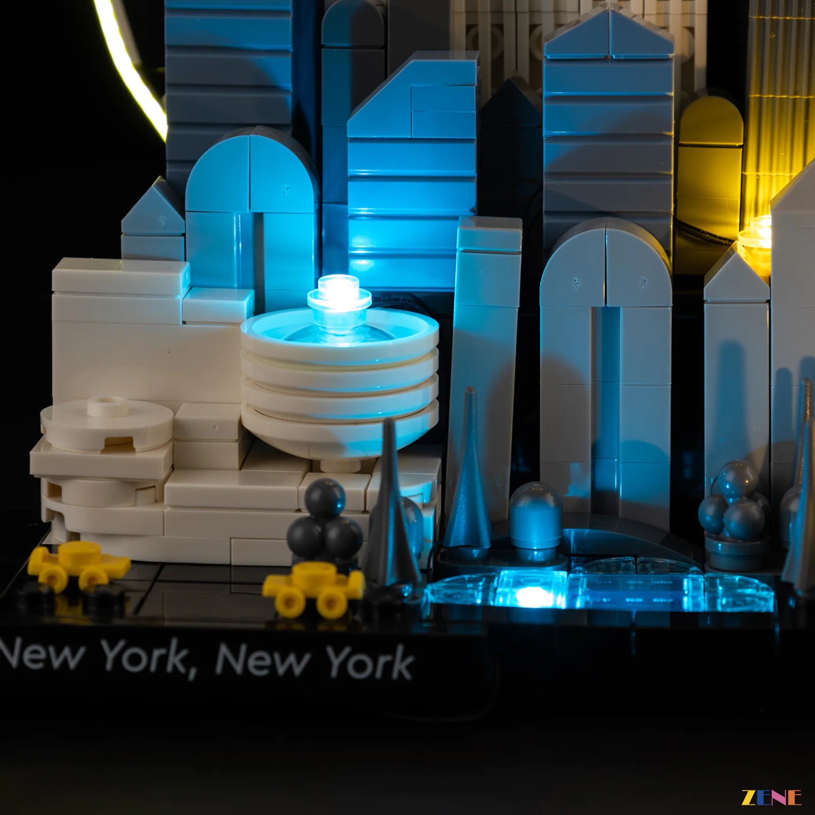 zene bricks Light Kit for LEGO New York City - The Big Apple #21066