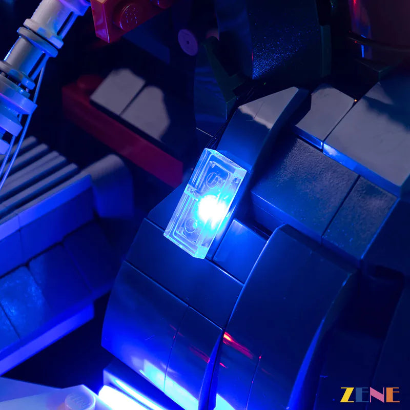 zene bricks Light Kit for LEGO Jango Fett's Firespray-Class Starship #75409 (Ver.2)