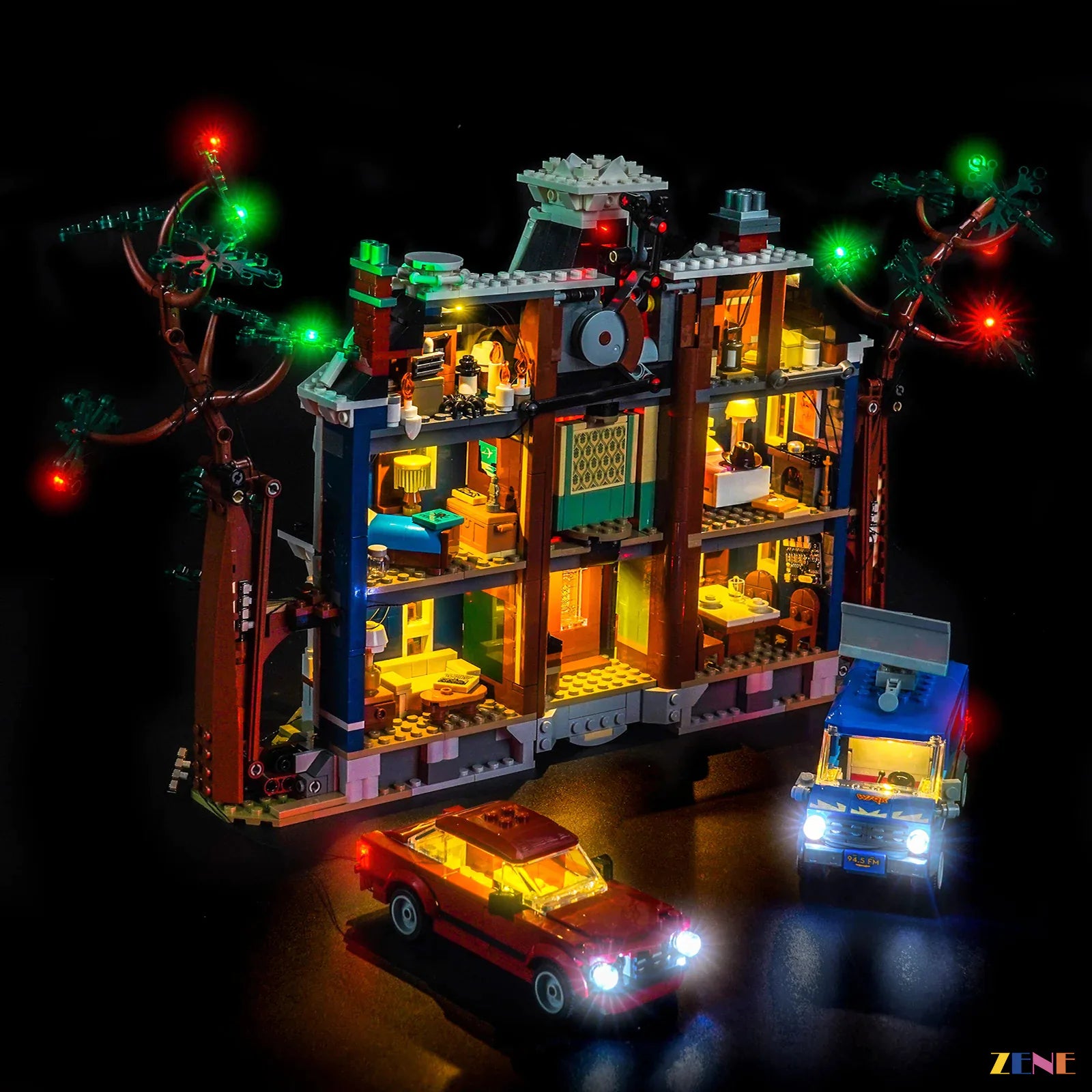 zene bricks LEGO Stranger Things: The Creel House Light Kit for #11370