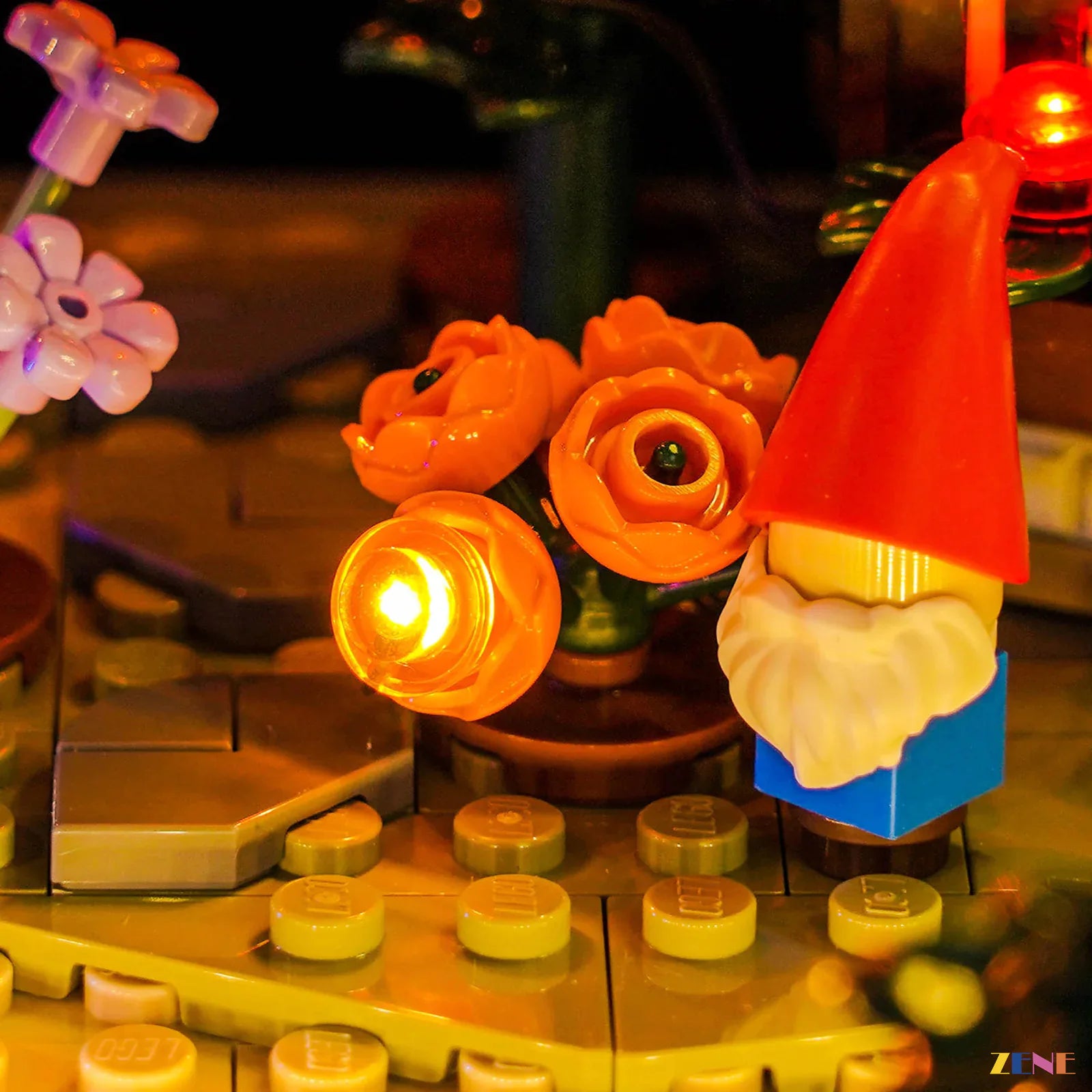 zene bricks LEGO Autumn Cottage Garden Light Kit for #11372