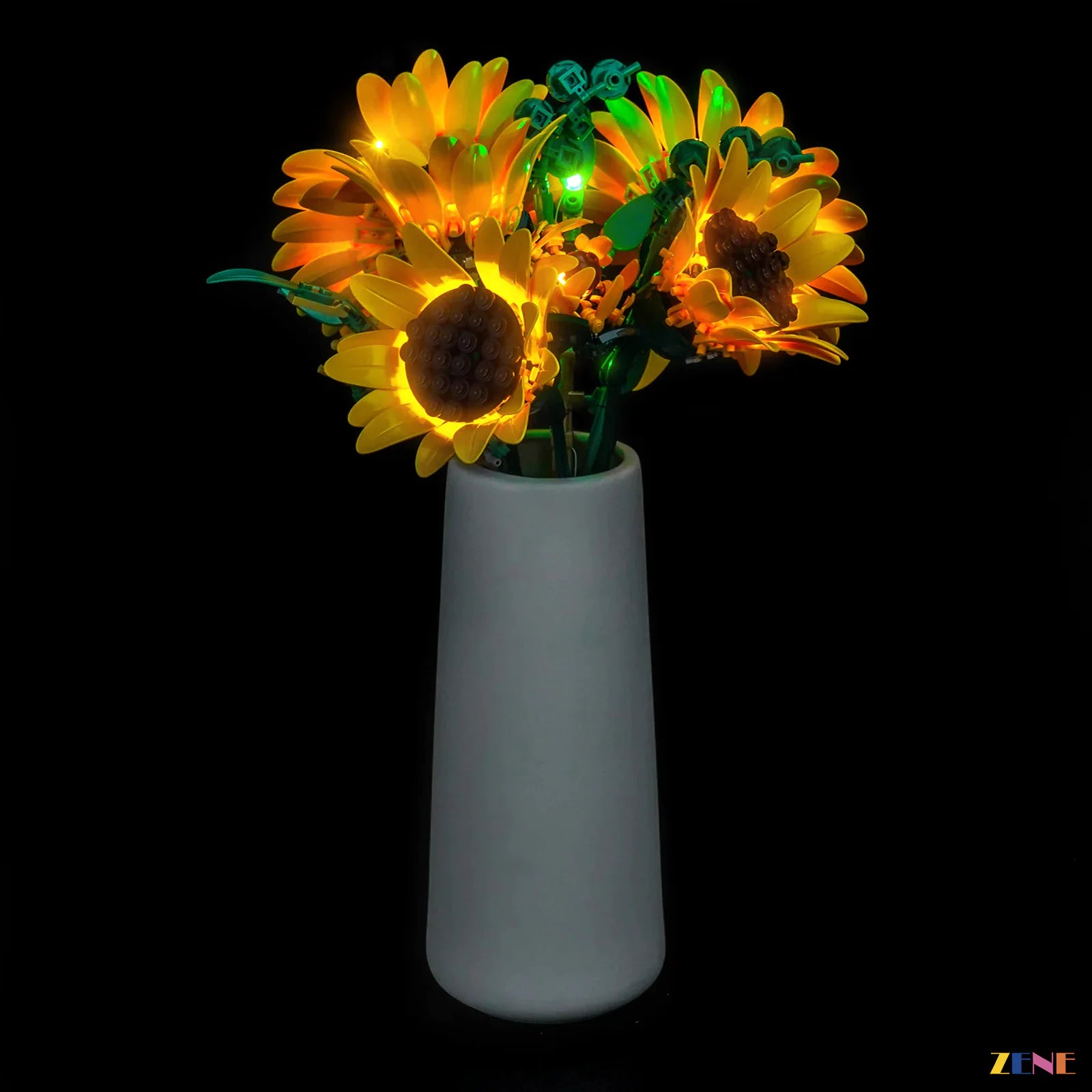 zene bricks Light Kit for Sunflower Bouquet #11502