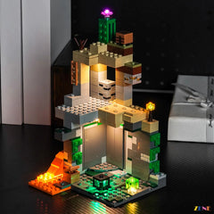 green Creeper dungeon eerie glow - ZENE Bricks Light Kit for LEGO® Zombie Dungeon #21587