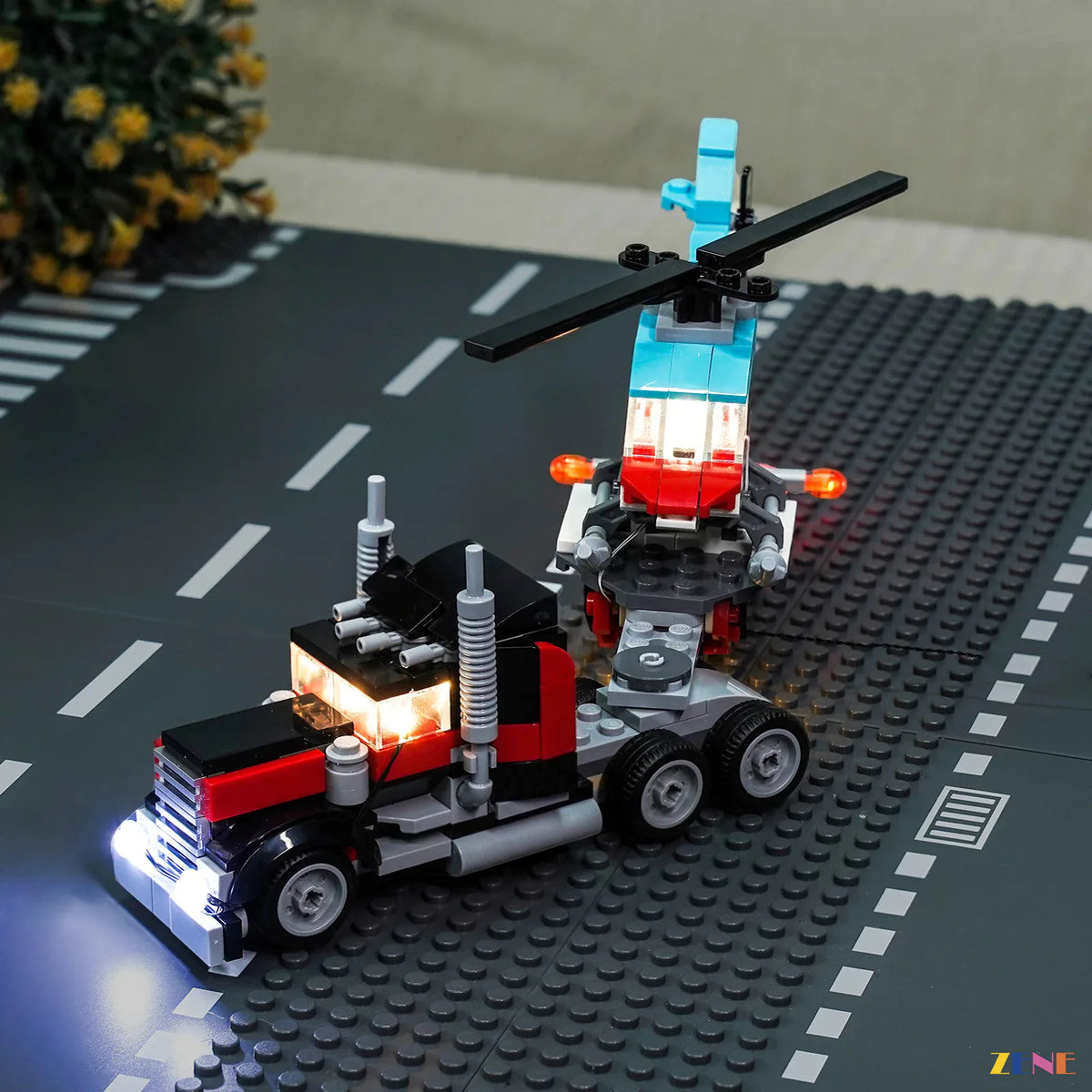 Light Kit for Flatbed Truck with Helicopter #31146