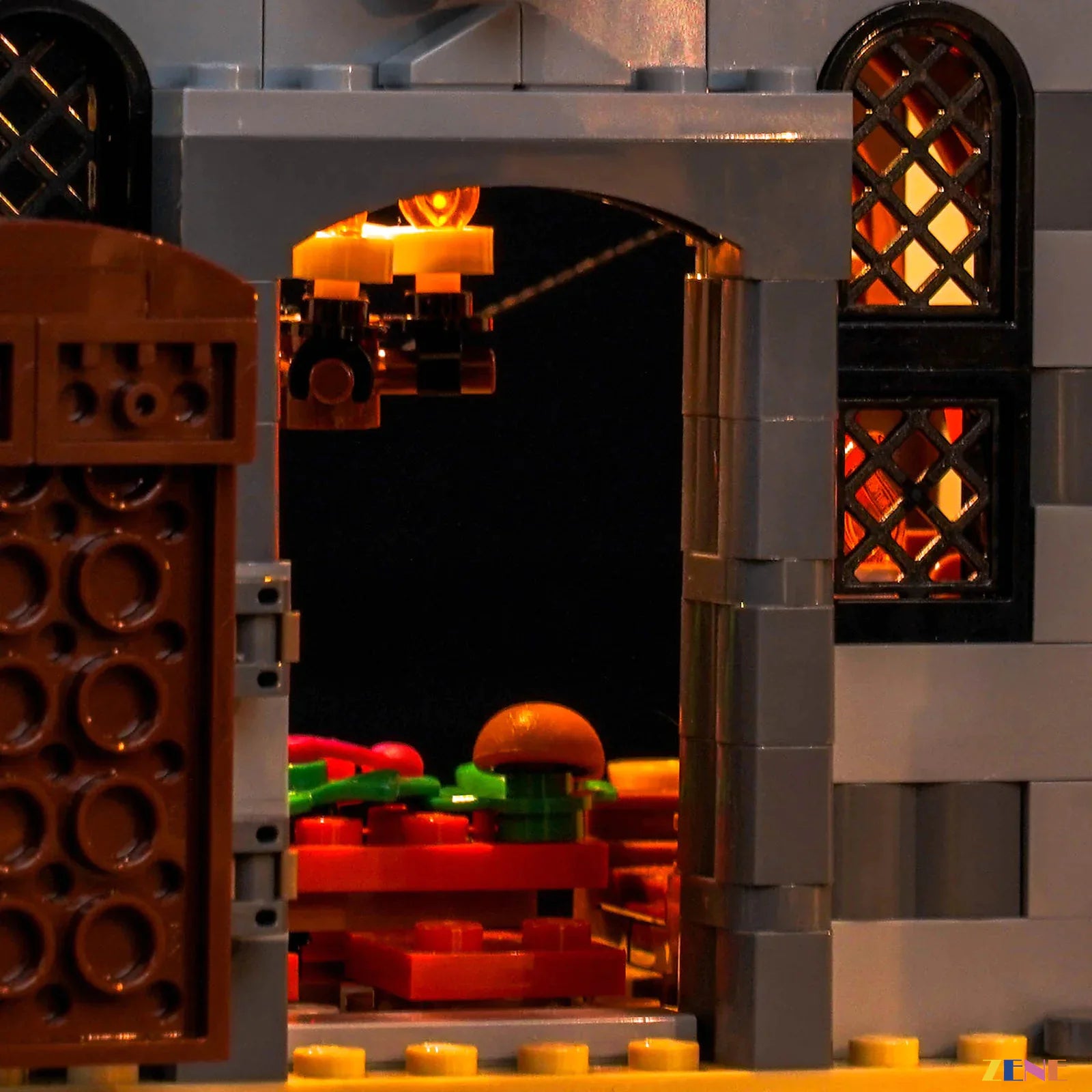 zene bricks LEGO Medieval Horse Knight Castle Light Kit for #31168