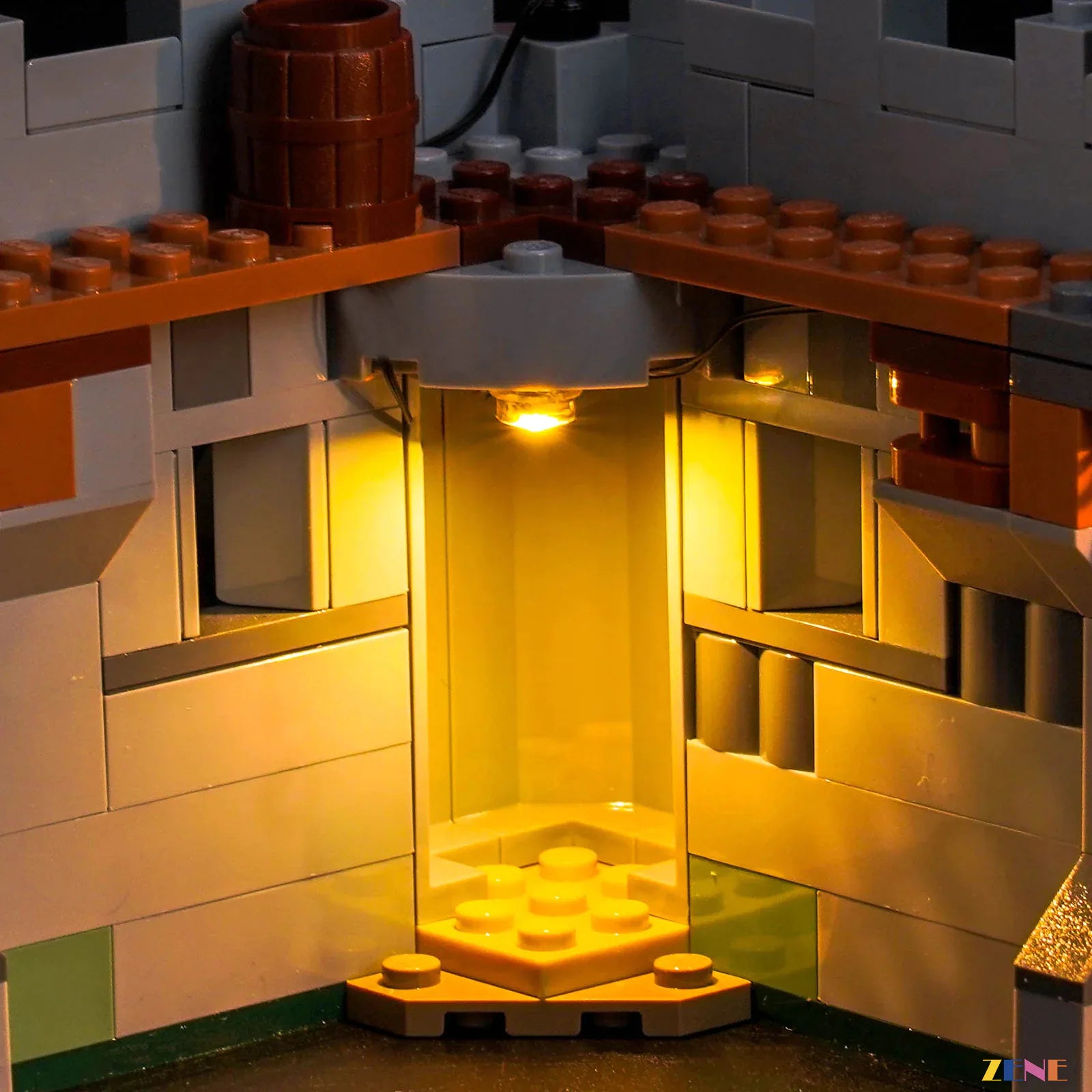 zene bricks LEGO Medieval Horse Knight Castle Light Kit for #31168