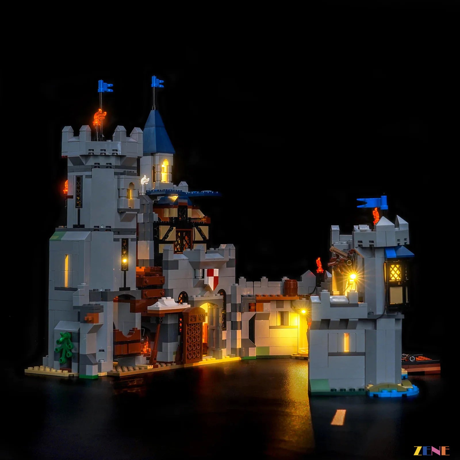 zene bricks LEGO Medieval Horse Knight Castle Light Kit for #31168