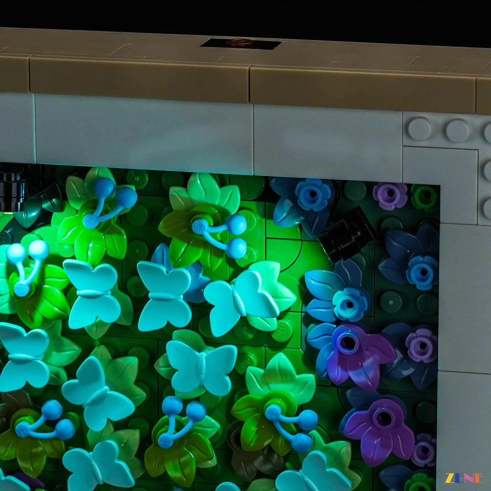 zene bricks Light Kit for Claude Monet – Bridge over a Pond of Water Lilies #31220