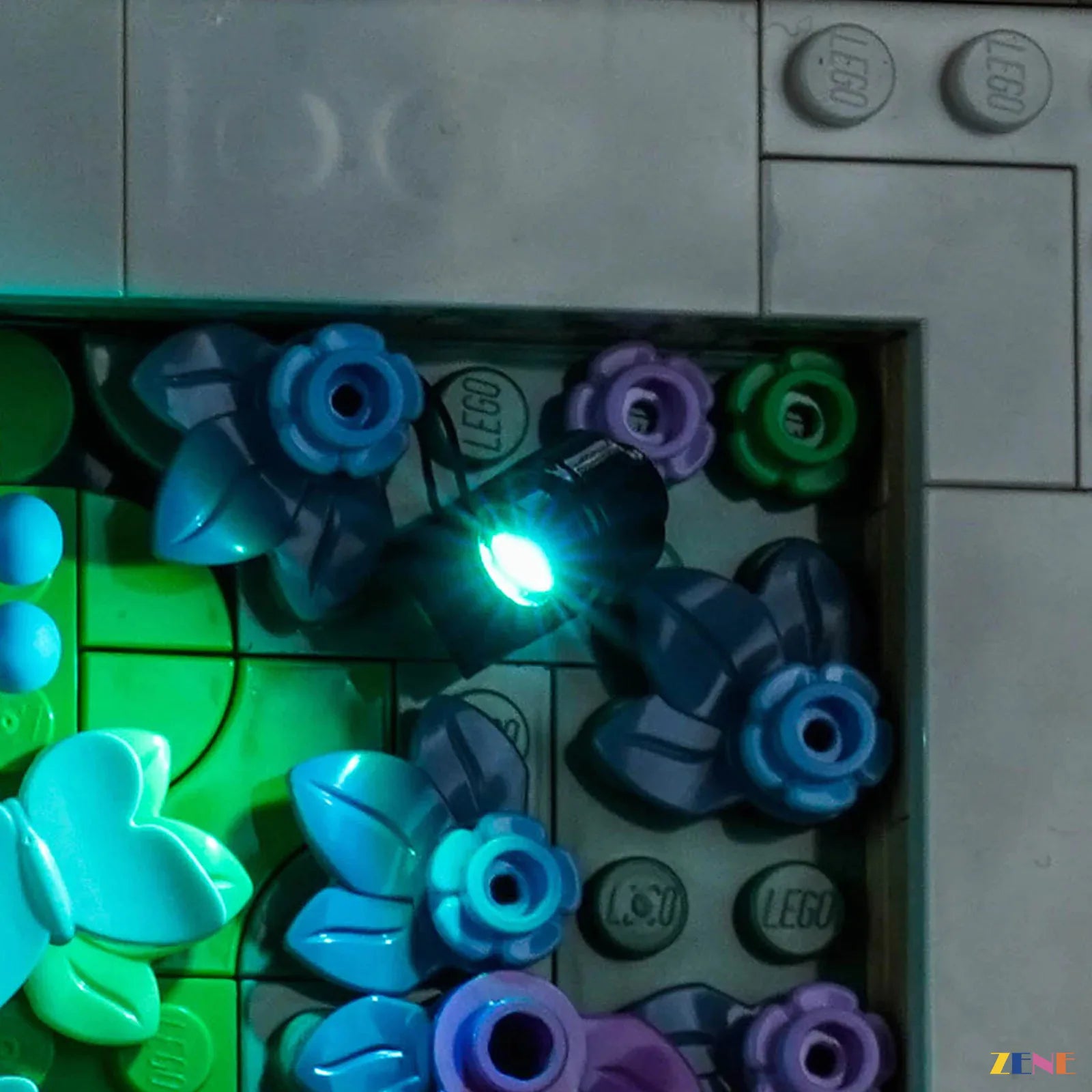 zene bricks Light Kit for Claude Monet – Bridge over a Pond of Water Lilies #31220