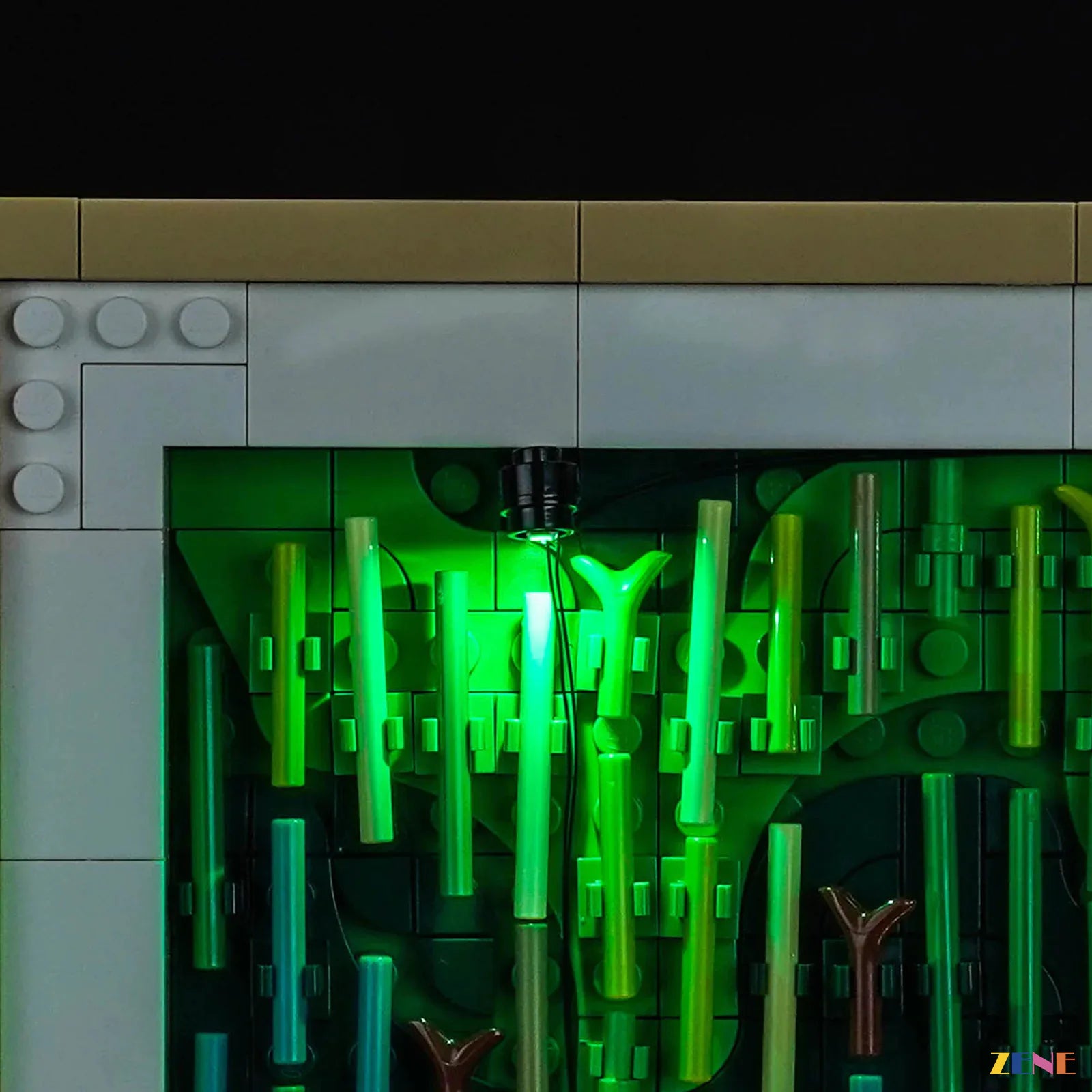 zene bricks Light Kit for Claude Monet – Bridge over a Pond of Water Lilies #31220