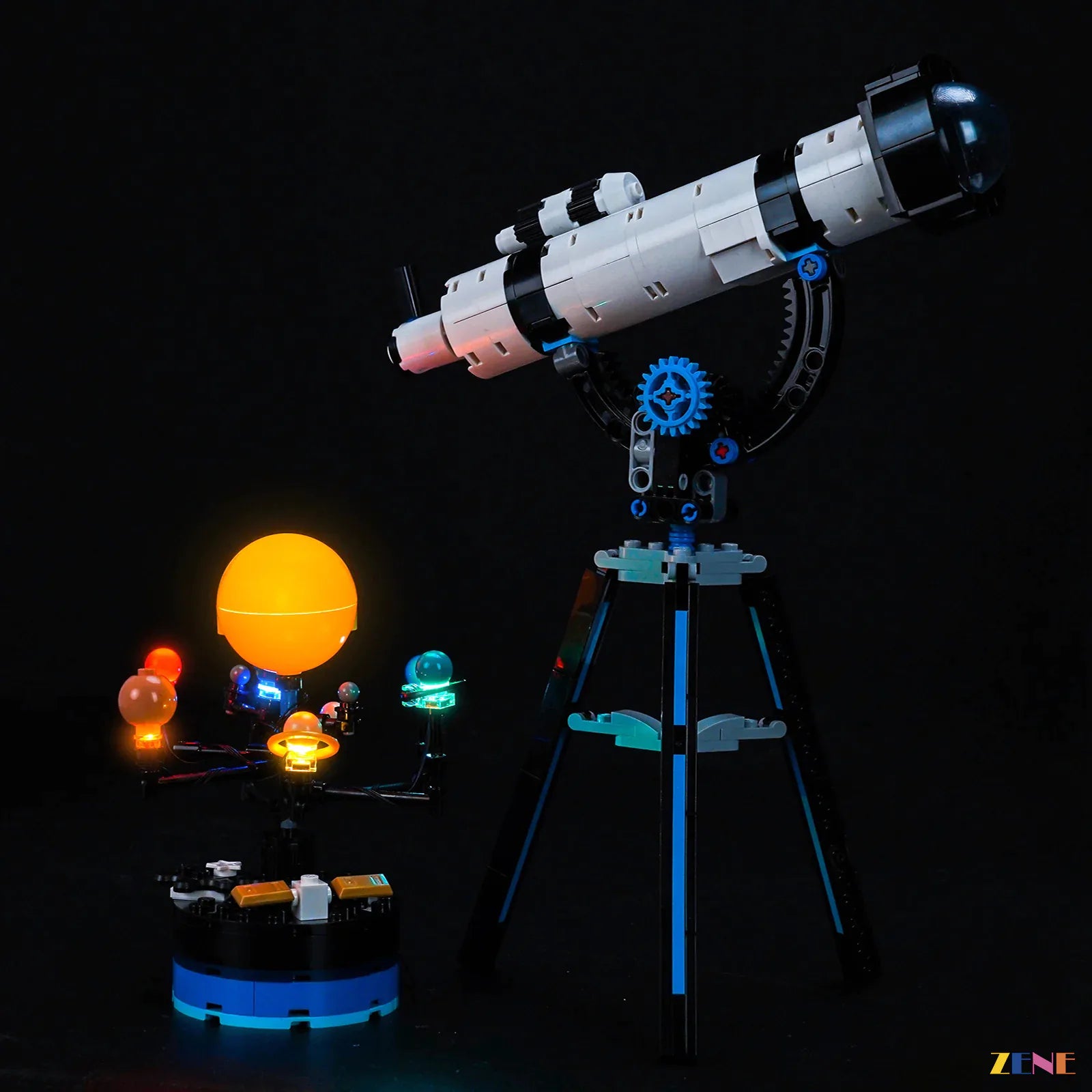 zene bricks LEGO Space Exploration Telescope Light Kit for #31378