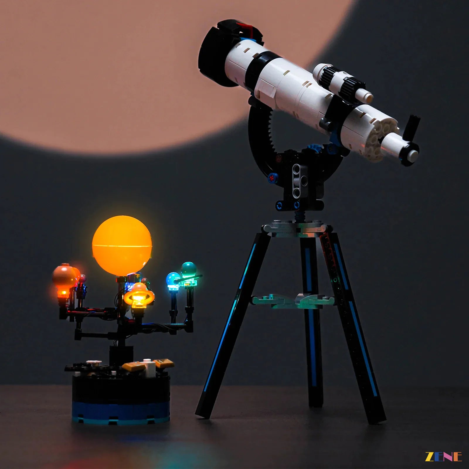 zene bricks LEGO Space Exploration Telescope Light Kit for #31378