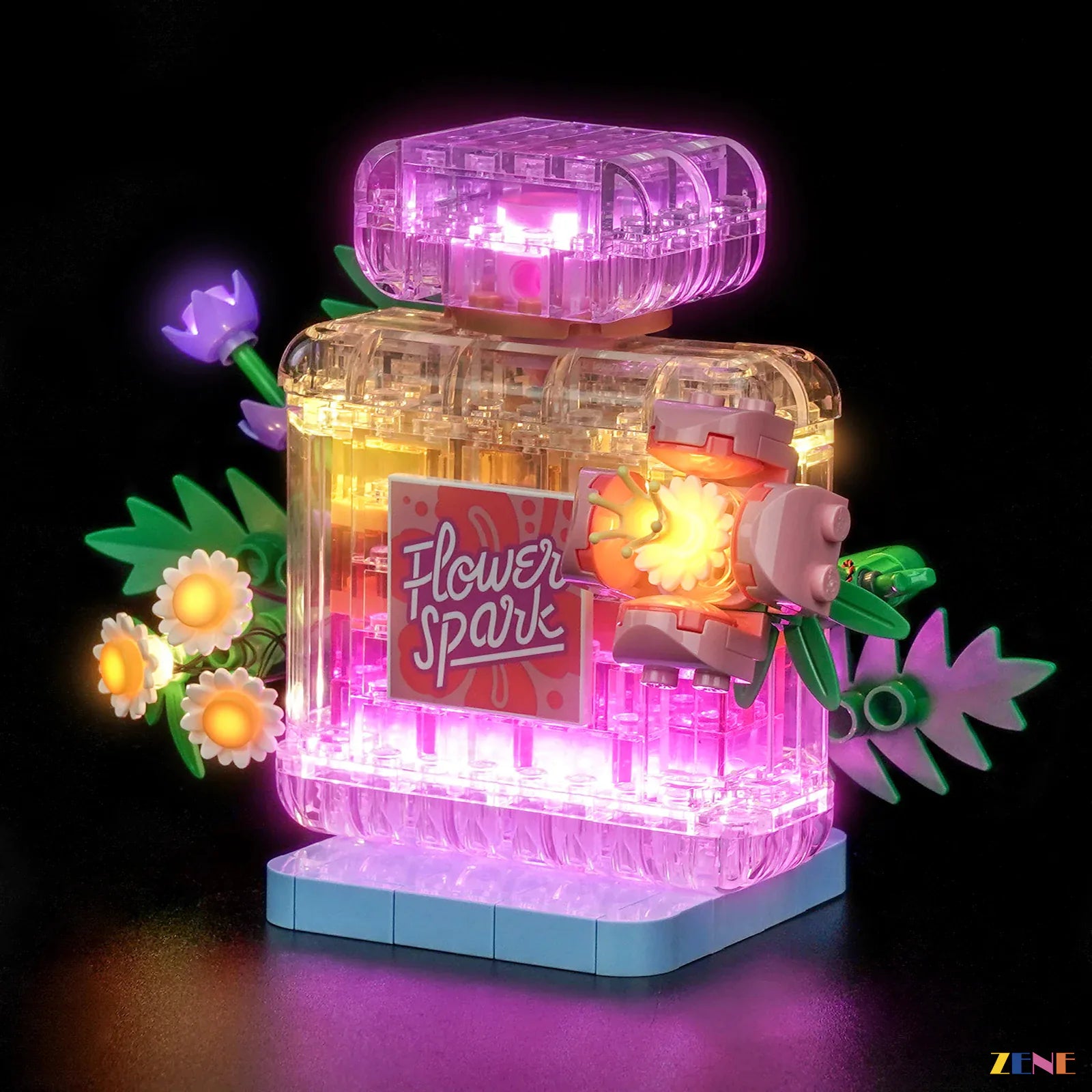 LEGO® Floral Decor Perfume Bottle #31383 Light Kit – ZENE