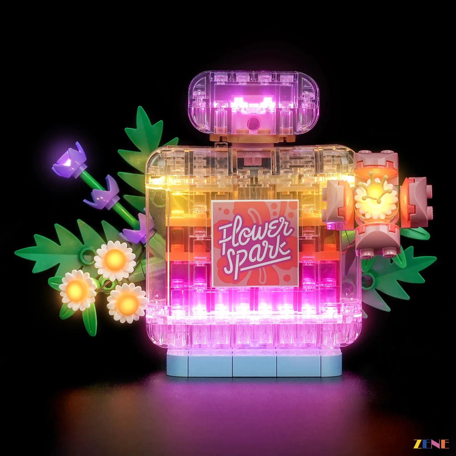 LEGO® Floral Decor Perfume Bottle #31383 Light Kit – ZENE