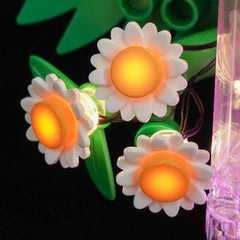 transparent bottle layered light effect - ZENE Bricks Light Kit for LEGO® Floral Decor Perfume Bottle #31383