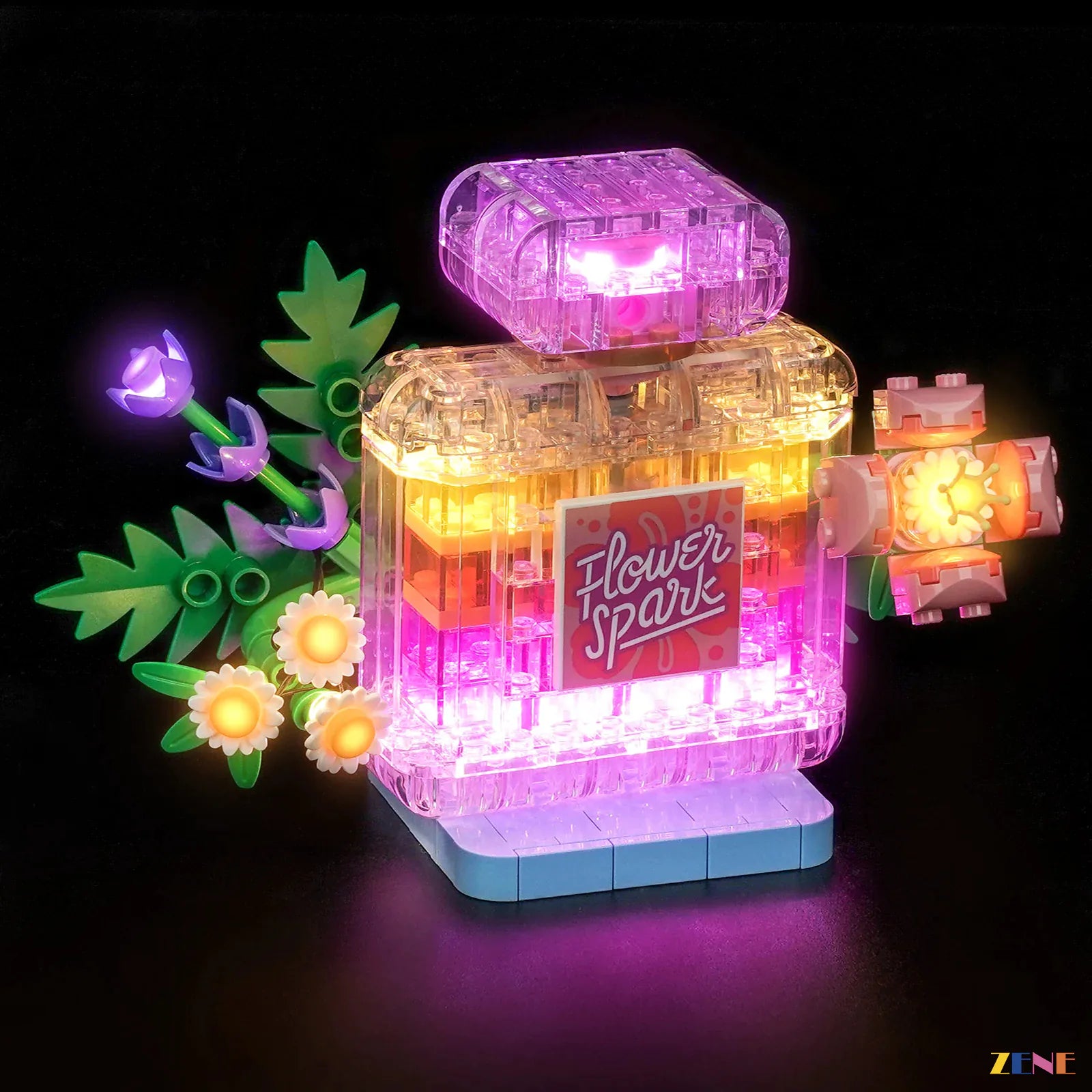 LEGO® Floral Decor Perfume Bottle #31383 Light Kit – ZENE