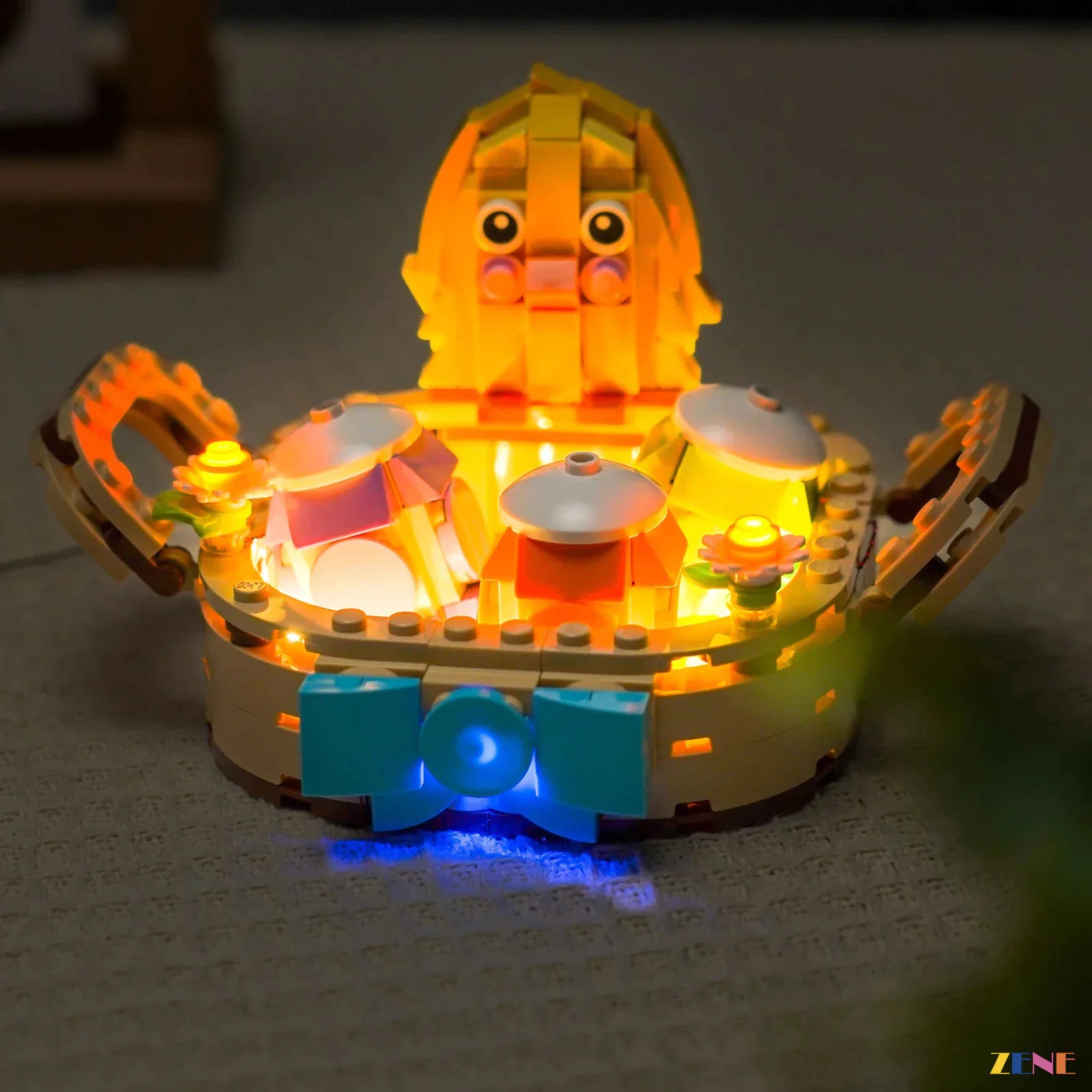 zene bricks LEGO Easter Egg Basket Light Kit for #40863