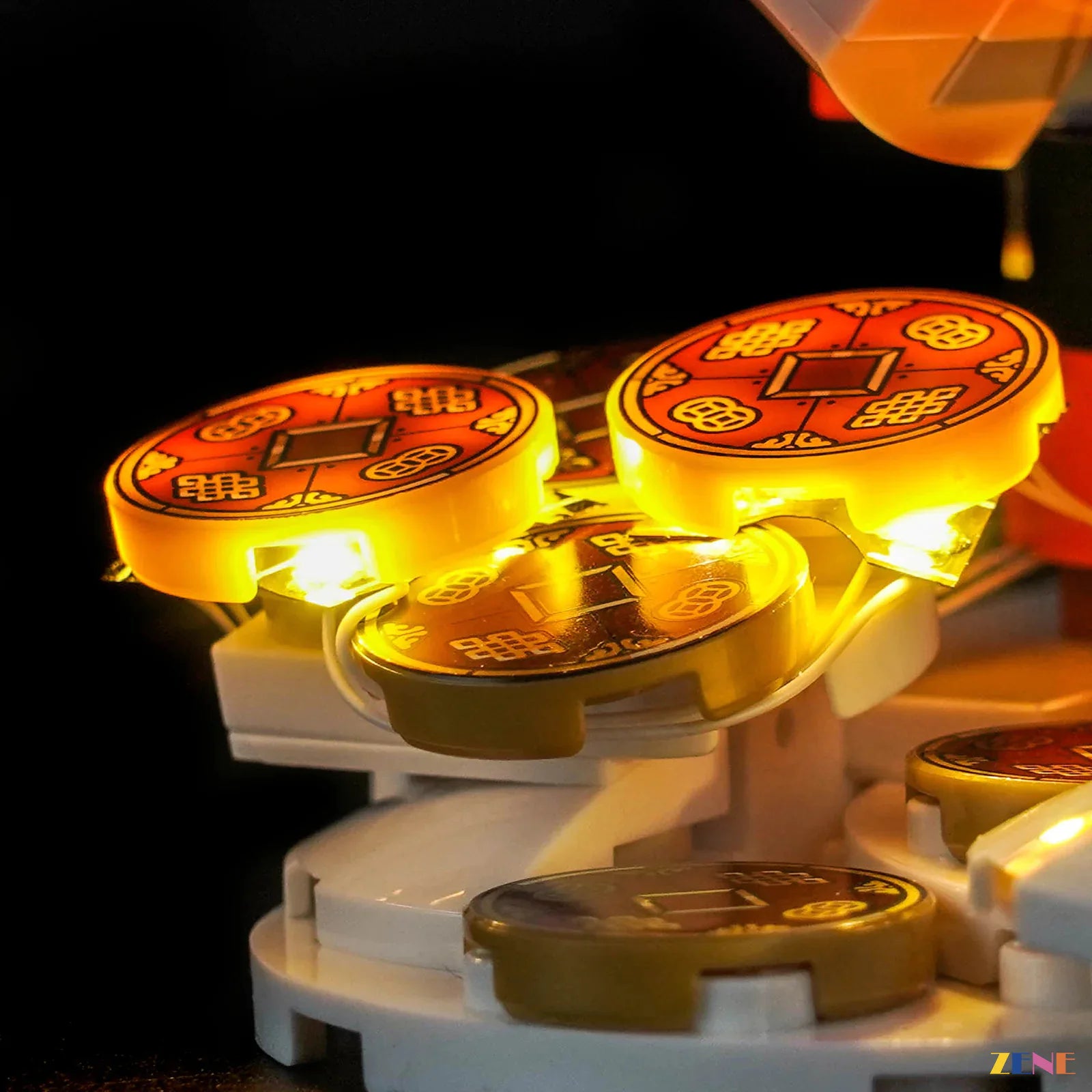 zene bricks LEGO Fortune Master Light Kit for #40864