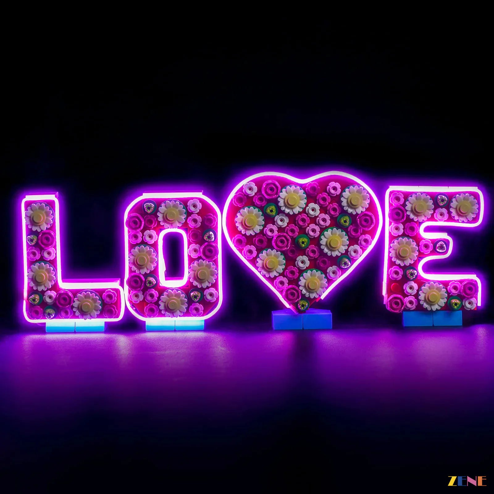 zene bricks LEGO Love Letters Light Kit for #40867