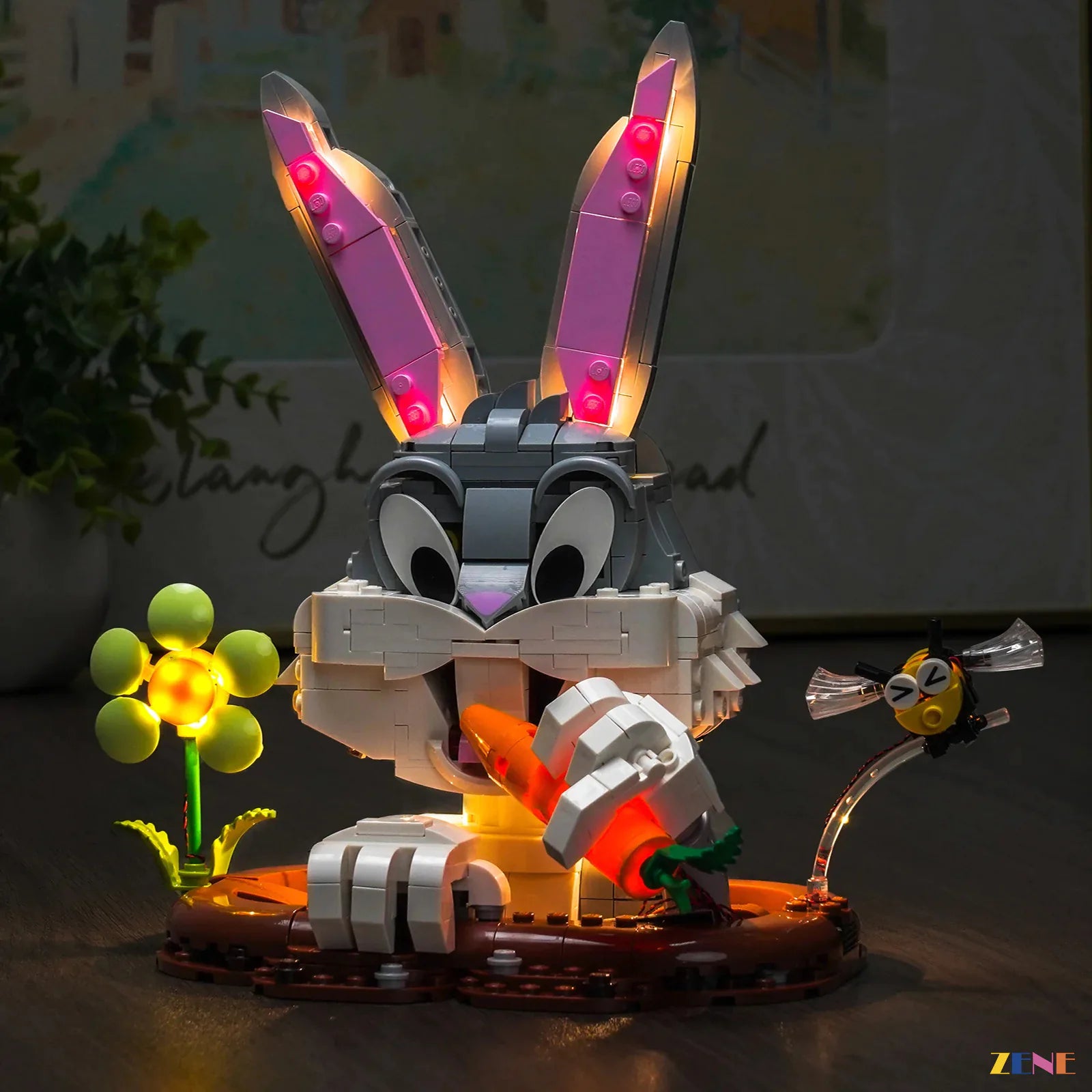 zene bricks LEGO Bugs Bunny Rabbit Light Kit for #40920
